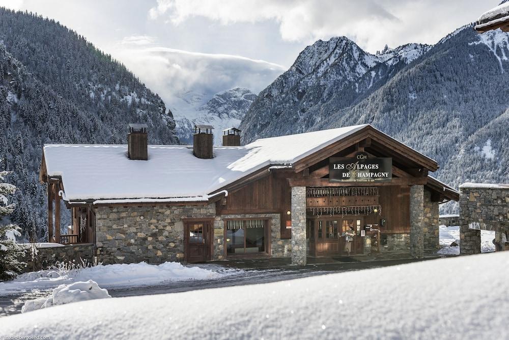 Residence Les Alpages De Champagny La Plagne Luaran gambar